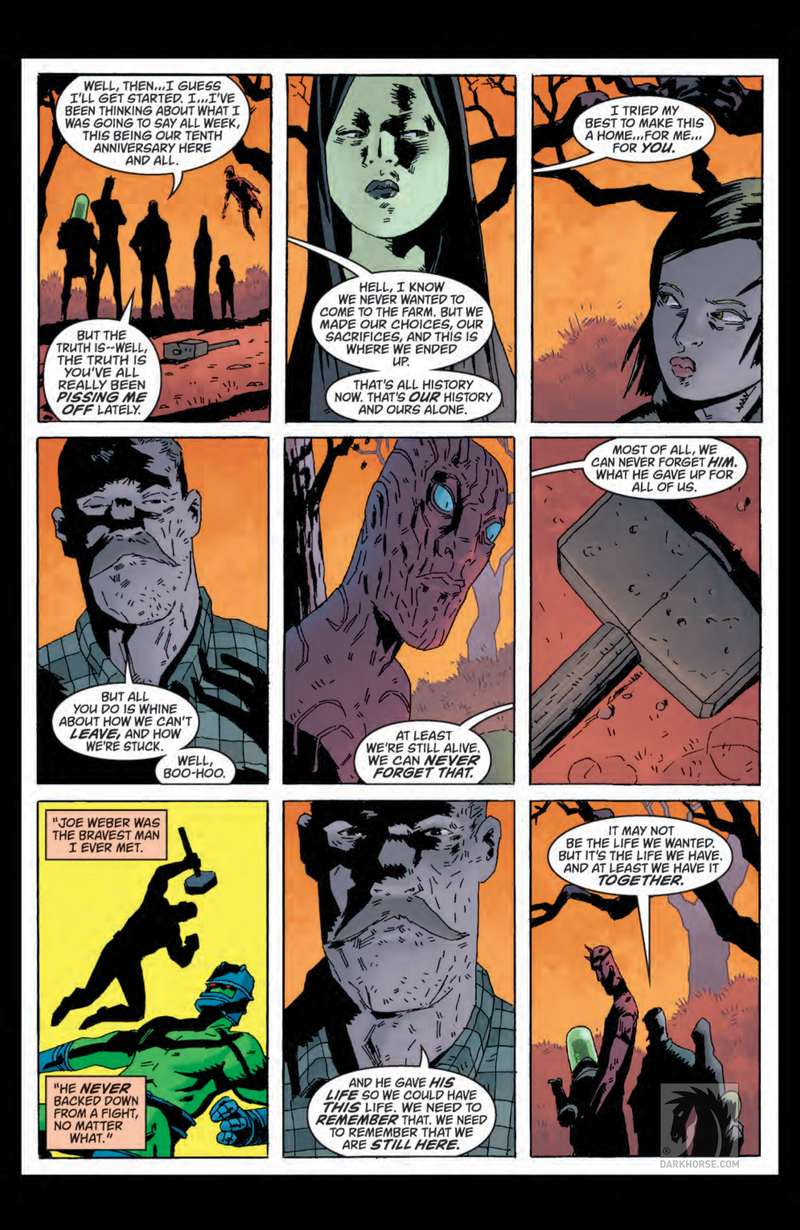 Illustration for article titled Read Black Hammer #1 Right Here, a Superhero Comic Where the Good Guys Don't Care Anymore